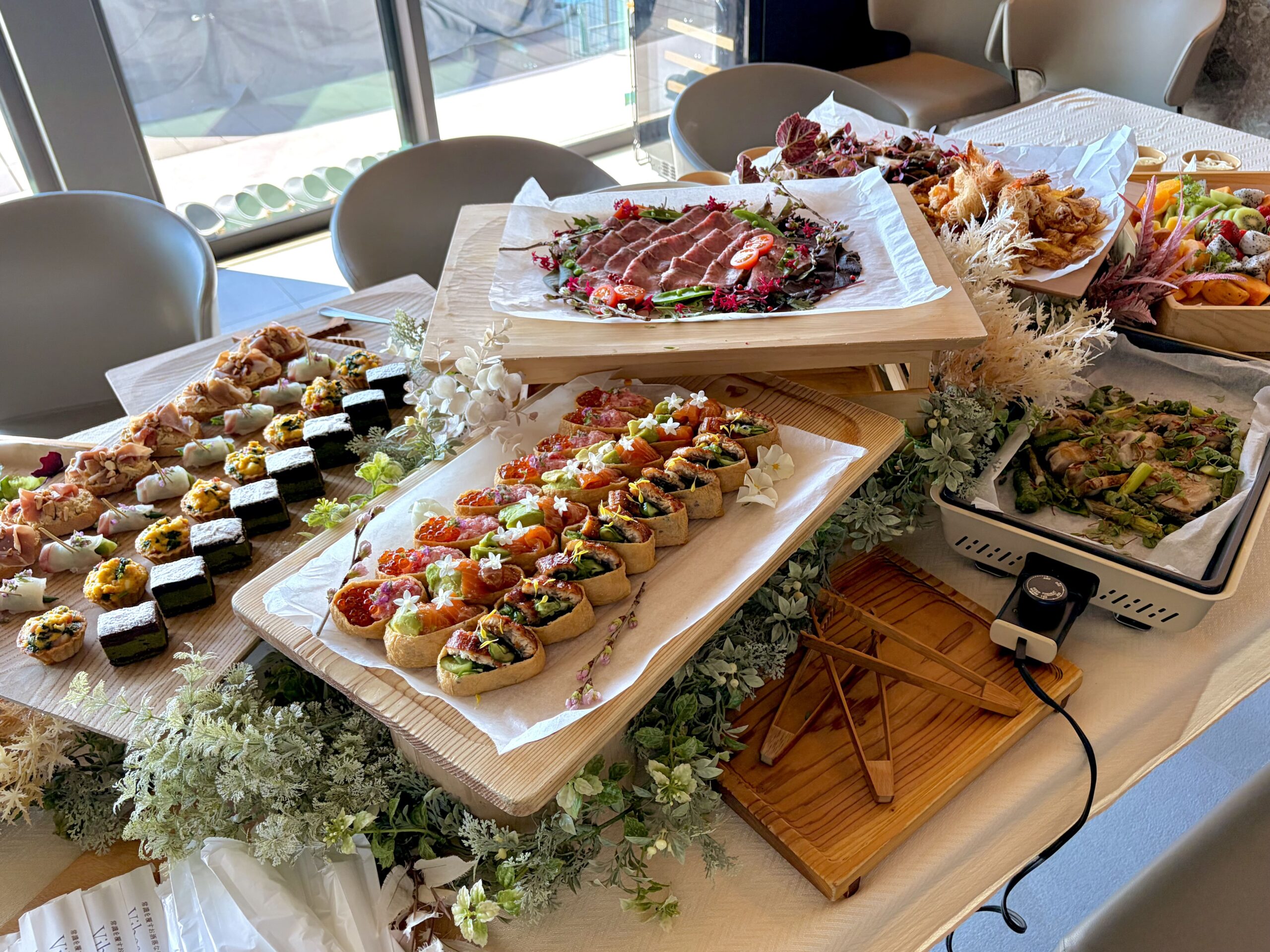 高級稲荷寿司付きプラン