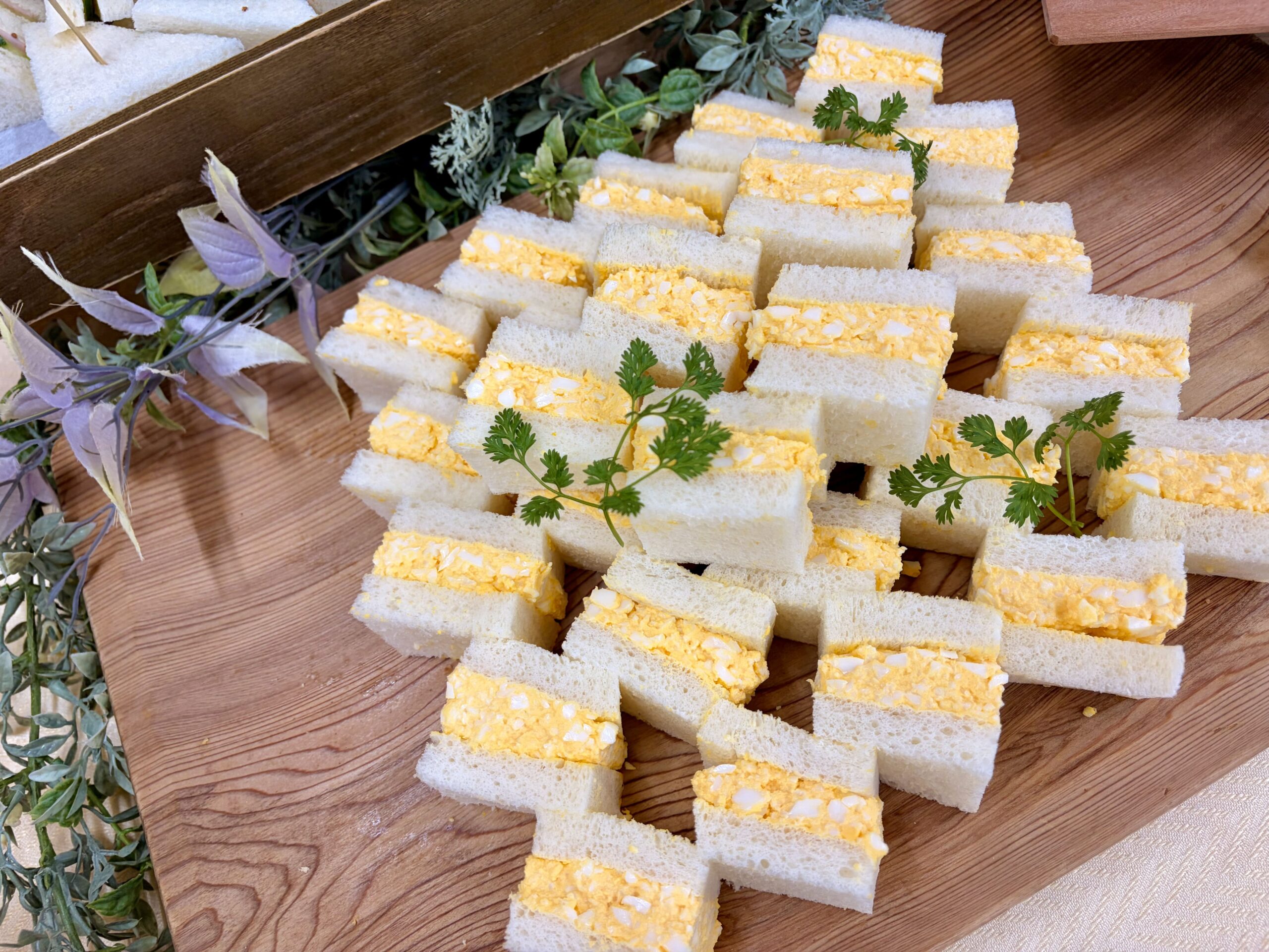 ふわふわ玉子サンドイッチの写真