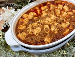 四川風麻婆豆腐の写真