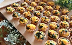 ミニキッシュロレーヌの写真