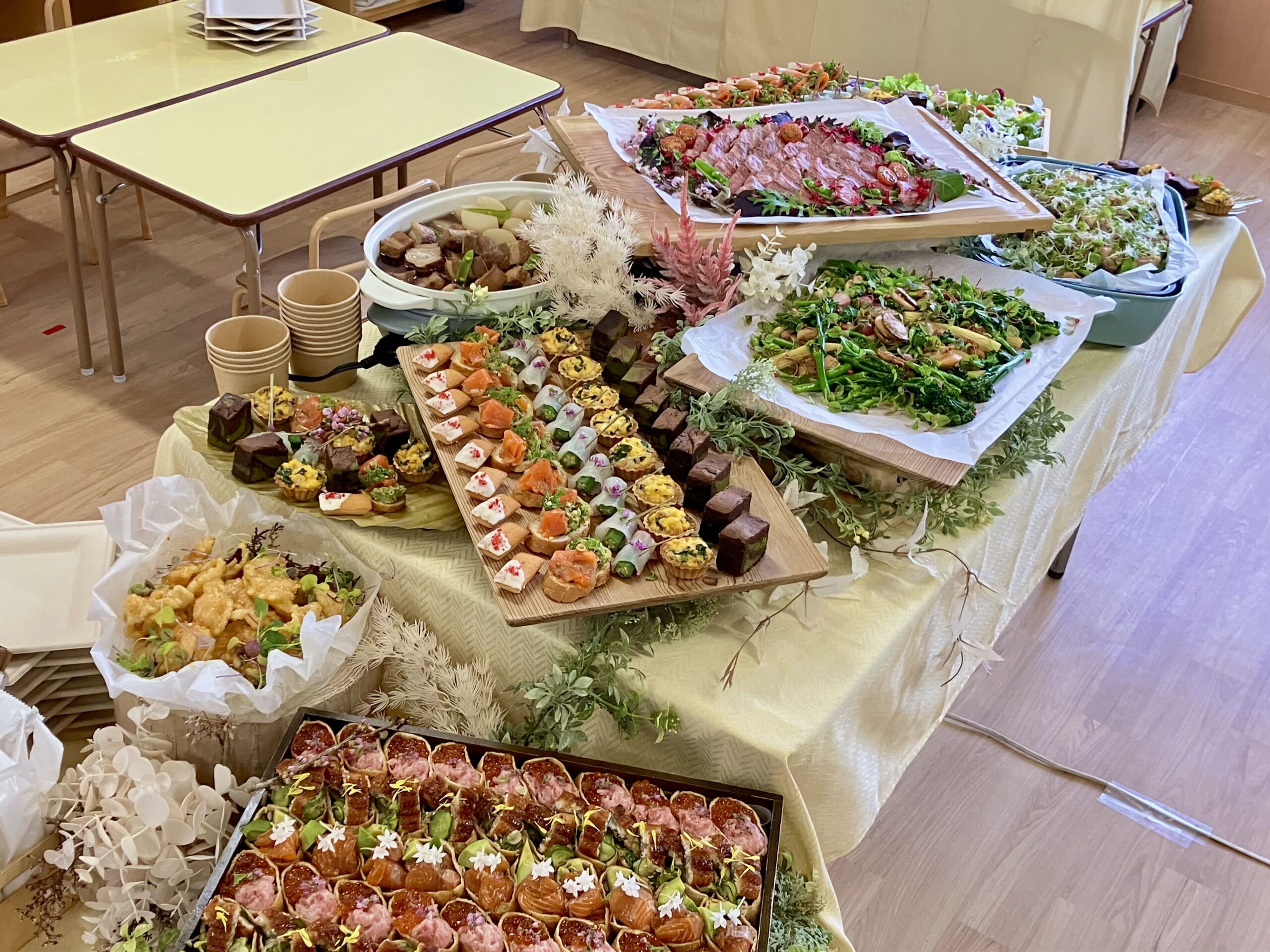 高級稲荷寿司付きプラン